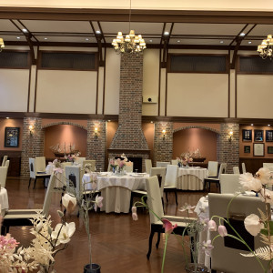披露宴会場メインテーブル視点|749746さんのプリムローズ/FIVESTAR WEDDINGの写真(2447080)