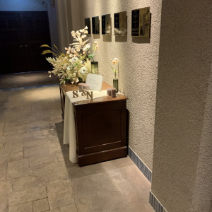 受付|749746さんのプリムローズ/FIVESTAR WEDDINGの写真(2447070)