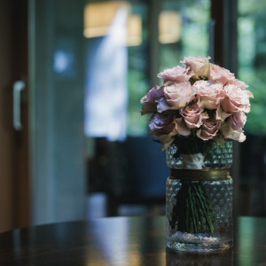 キカフとブーケ|749753さんの石の教会 内村鑑三記念堂の写真(2547124)