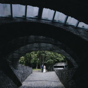 教会到着時|749753さんの石の教会 内村鑑三記念堂の写真(2547084)