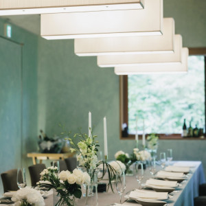 キカフ食事テーブル|749753さんの石の教会 内村鑑三記念堂の写真(2547121)