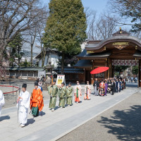 参進の儀の様子です