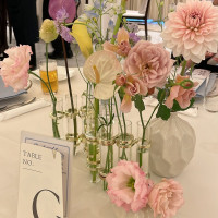 テーブル装花
