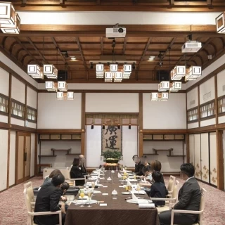披露宴会場です。