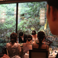 披露宴会場の雰囲気
