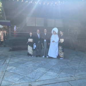 挙式会場の正面|749822さんの大國魂神社 結婚式場の写真(2451736)