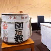 鏡開きの樽