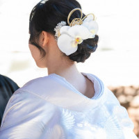 ヘアアクセサリーも持ち込み可能です