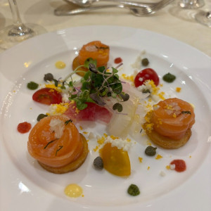 お料理の前菜です。|749841さんのオリエンタルホテル東京ベイの写真(2447655)