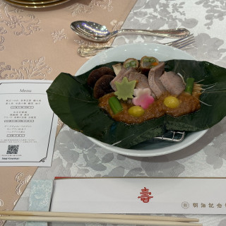 試食会でいただいた日本料理コースのお肉料理