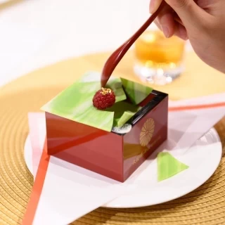 抹茶のティラミスです。