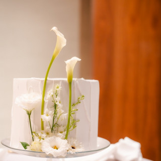 ケーキ装花