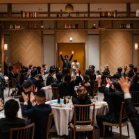 披露宴会場全景(奥→入り口)