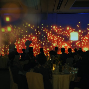 プロジェクションマッピング|749952さんのHOTEL GREGES（オテルグレージュ）の写真(2452103)