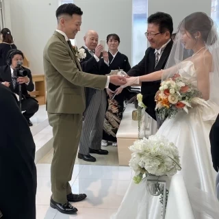 挙式入場