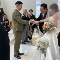 挙式入場