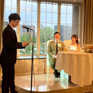 友人スピーチ|749961さんのハミングプラザVIP新潟の写真(2449059)