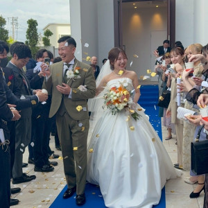 フラワーシャワー|749961さんのハミングプラザVIP新潟の写真(2448991)