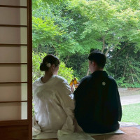 庭園からの景色