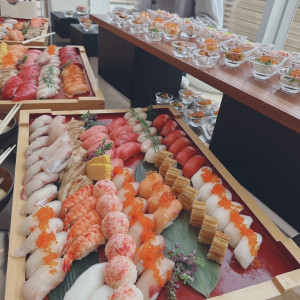 お寿司ビュッフェ|749998さんのララシャンスOKAZAKI迎賓館の写真(2449150)