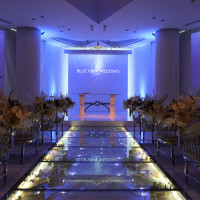 挙式前のチャペル