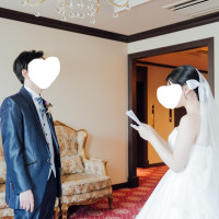 ブライズルームの階にあるファーストミートをするエリア
