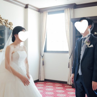 ブライズルームの階にあるファーストミートをするエリア