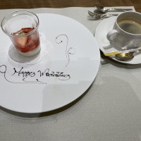 デザートとコーヒー