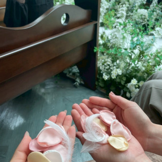 待ち込みのフラワーフェザーシャワー