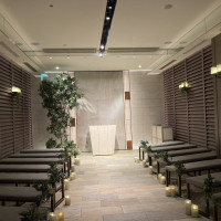 室内の挙式会場です