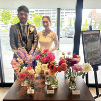 夫婦でお花屋さんをする夢が叶いました