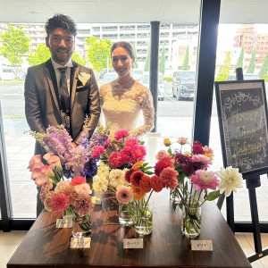 夫婦でお花屋さんをする夢が叶いました|750052さんのヴィラルーチェの写真(2450183)