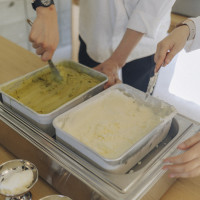 ピスタチオとミルクのジェラート