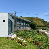 庭から見る景色