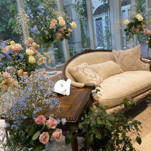 イメージ通りの装花でした！|750114さんのソンブルイユ TOKYOの写真(2449955)