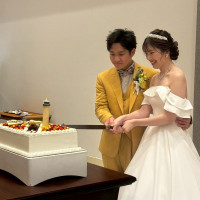 ケーキ入刀