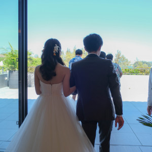 テラス|750261さんのハレクラニ沖縄の写真(2450582)