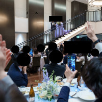 再入場時のゲストの様子と会場全景