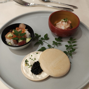 紅ずわい蟹茄子おひたし
祝寿司
キャビア最中|750328さんのTHE KAWABUN NAGOYA（ザ・カワブン・ナゴヤ）の写真(2450733)