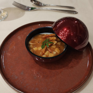 朧豆腐　桜海老餡|750328さんのTHE KAWABUN NAGOYA（ザ・カワブン・ナゴヤ）の写真(2450731)