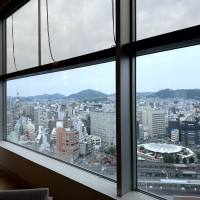 披露宴会場からの景色