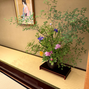 和室宴会場装花|750340さんの今治国際ホテルの写真(2534487)