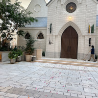 挙式会場の外の雰囲気です