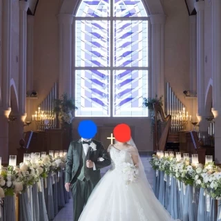 チャペルで撮影しました