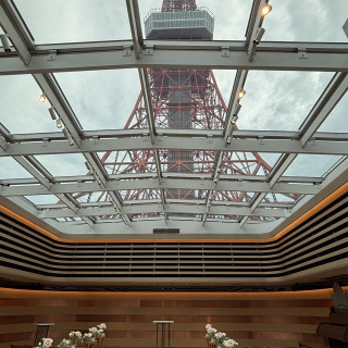 挙式会場から見える景色です。