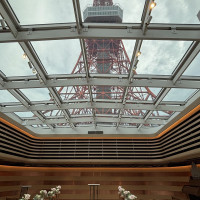 挙式会場から見える景色です。