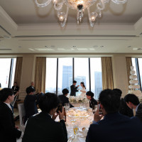 披露宴会場の様子