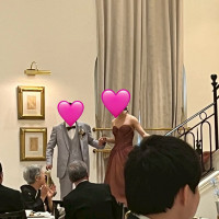 お色直し再入場で階段を使用しました