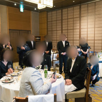 披露宴会場の雰囲気