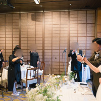 乾杯。アットホームな雰囲気です